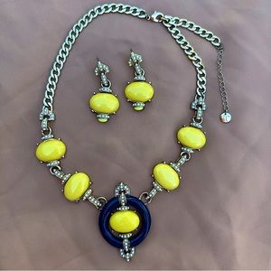 Talbots Yellow & Navy Set